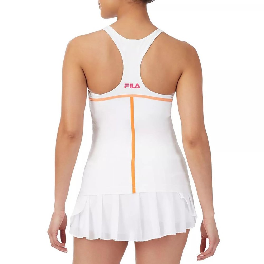 FILA Women's Bevans Park Laser Racerback Tennis Tank Top - Picture 3 of 3